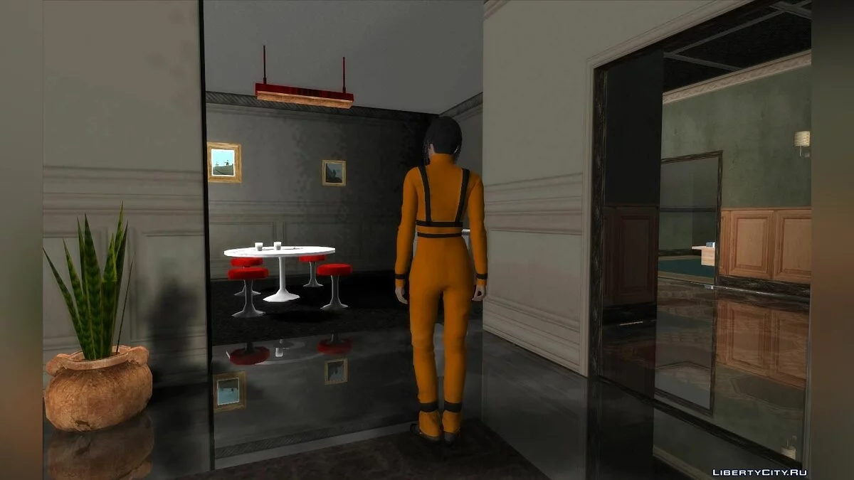 Faith in Prison Clothes from Mirror's Edge Catalyst / GTA San Andreas