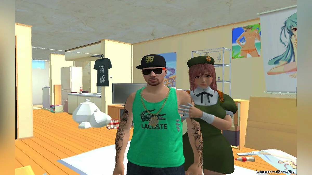 جلد عشوائي للذكور في GTA Online #2 / جي تي إيه سان أندرياس