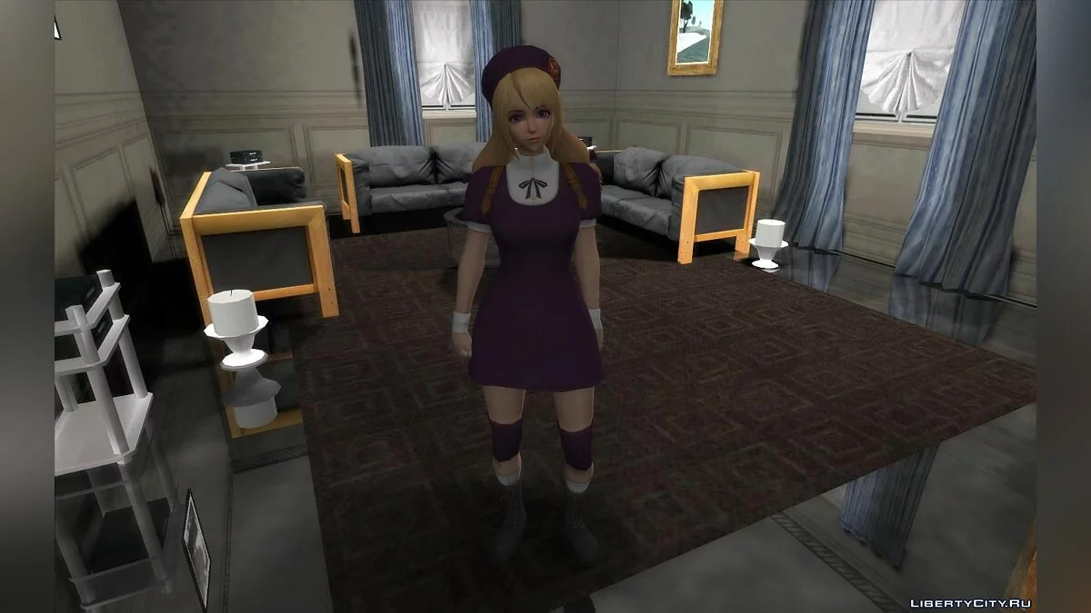 Hinako Shijou aus dem Spiel The King of Fighters / GTA San Andreas