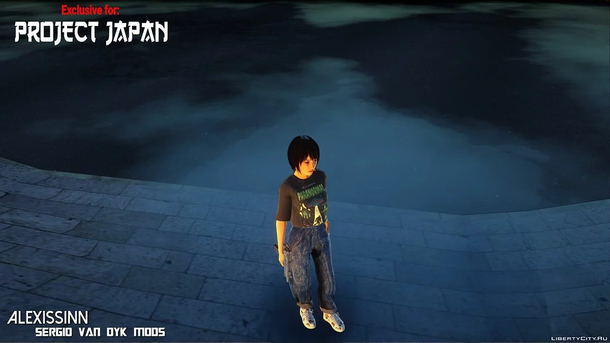 Yoko Suzuki in Casual Outfit / GTA San Andreas