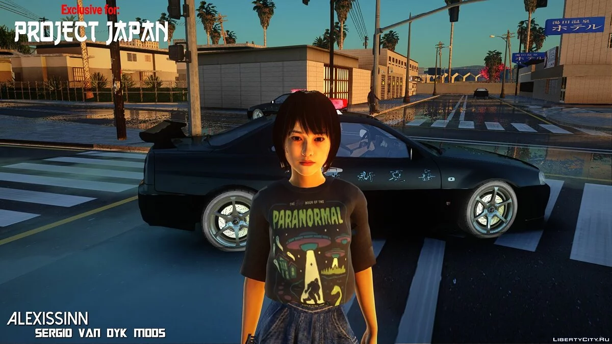 Yoko Suzuki in Casual Outfit / GTA San Andreas