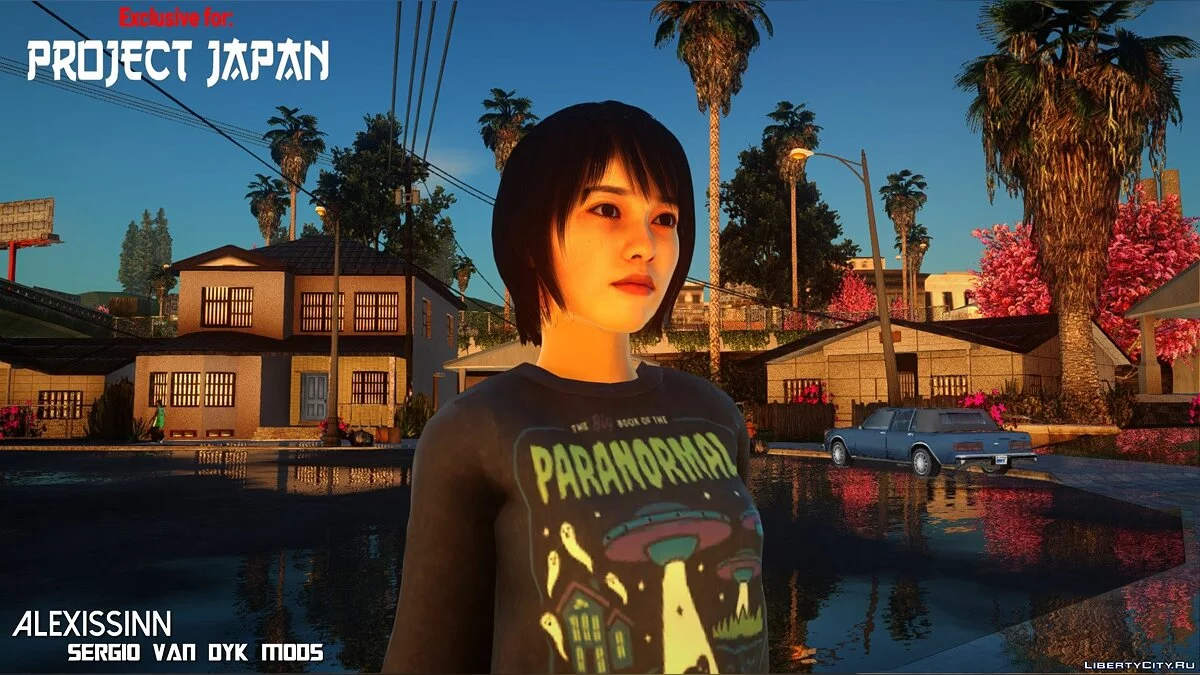 Yoko Suzuki in Casual Outfit / GTA San Andreas