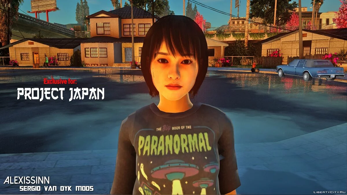 Yoko Suzuki in Casual Outfit / GTA San Andreas