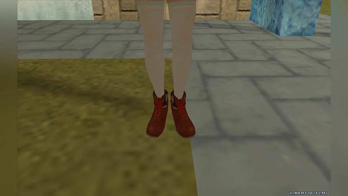 Honoka em shorts jeans / GTA San Andreas