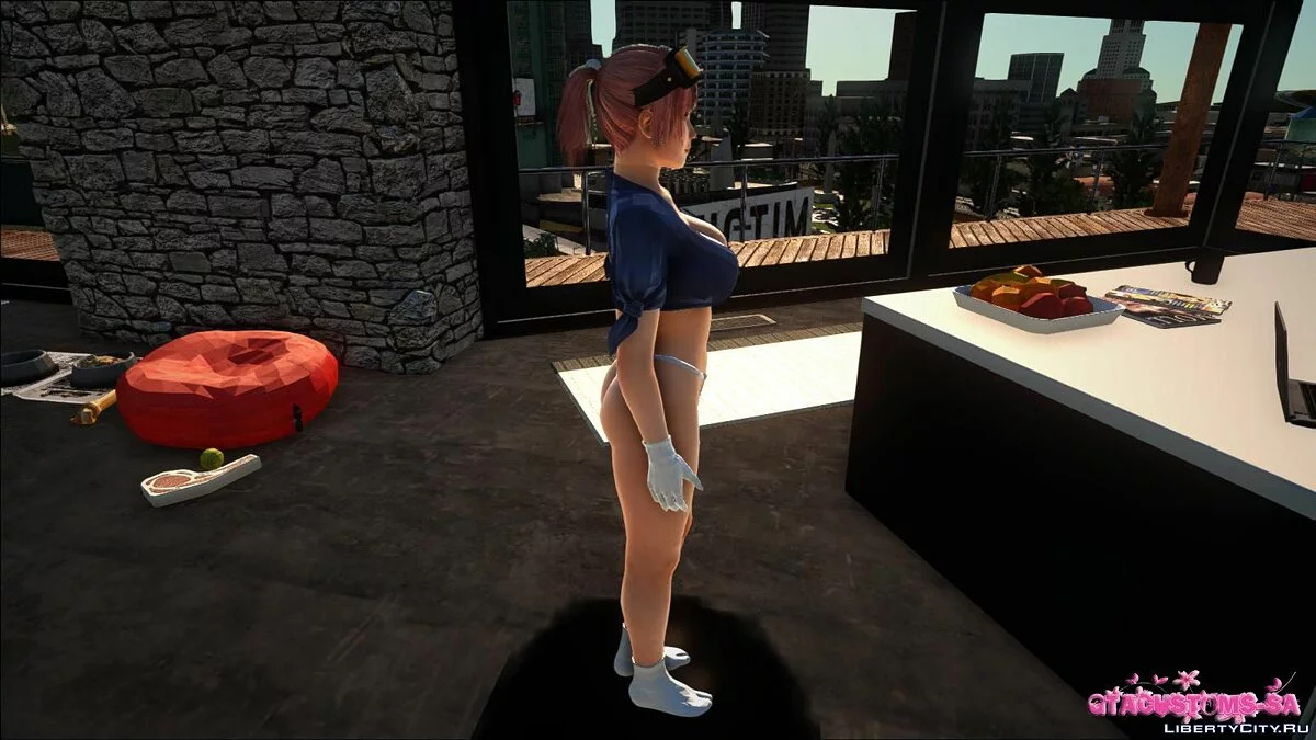 Honoka in a Swimsuit / GTA San Andreas