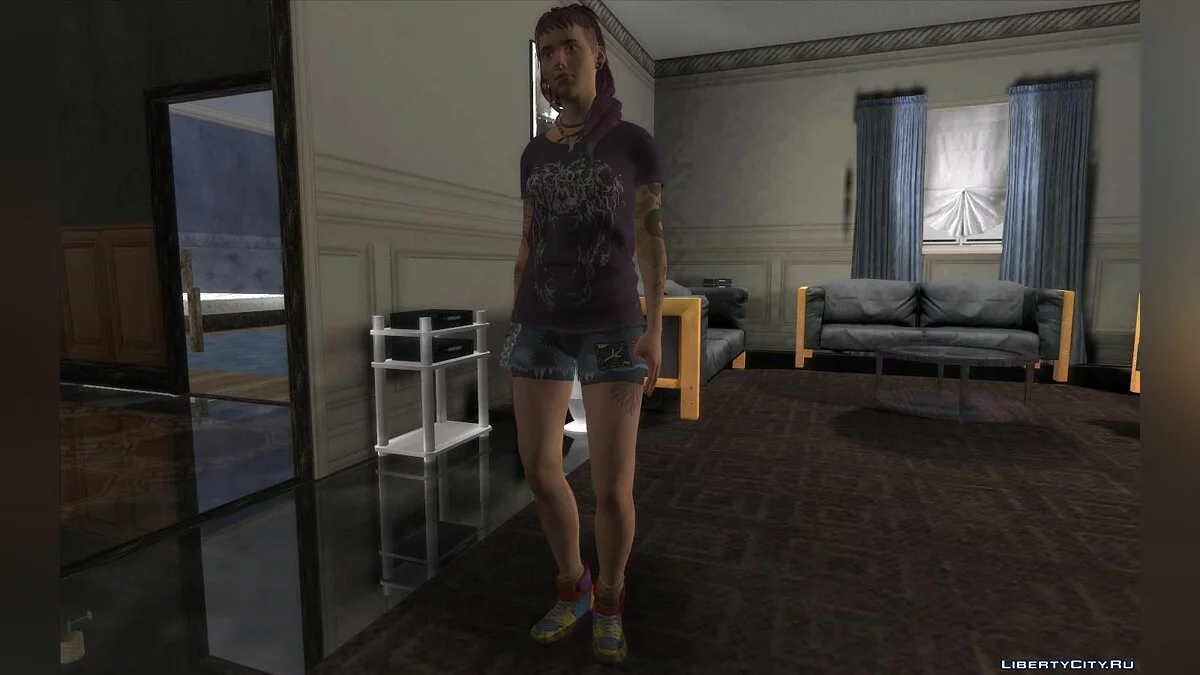 Cassidy aus dem Spiel Life is Strange 2: Episode 3 / GTA San Andreas