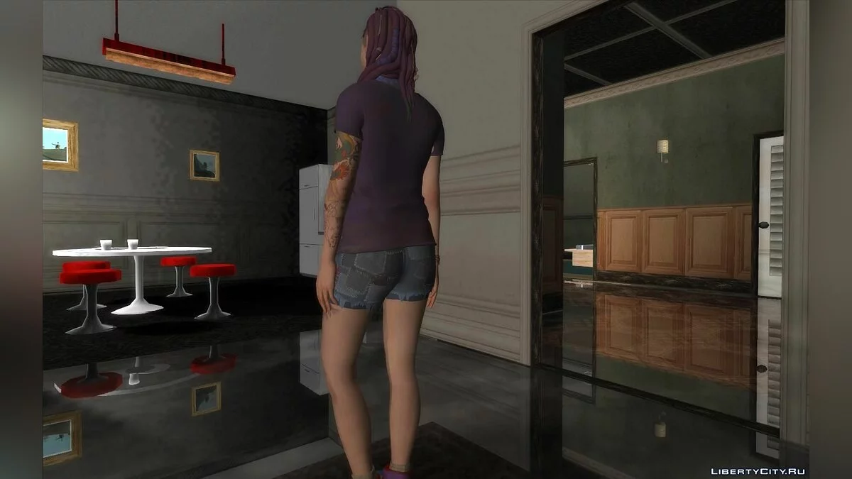 Cassidy aus dem Spiel Life is Strange 2: Episode 3 / GTA San Andreas