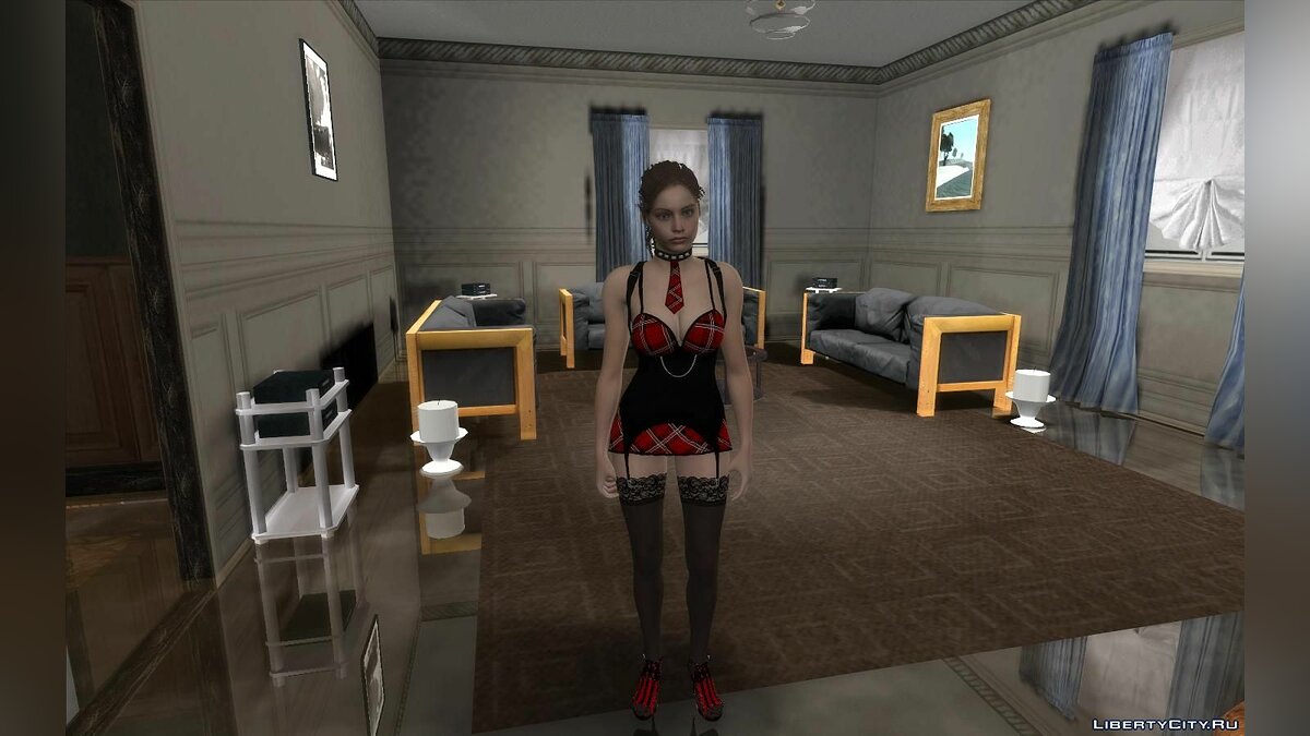 Download Claire college girl for GTA San Andreas