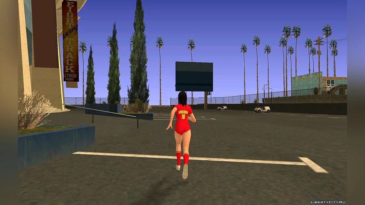 Кокоро в формі збірної Бельгії з футболу / GTA San Andreas