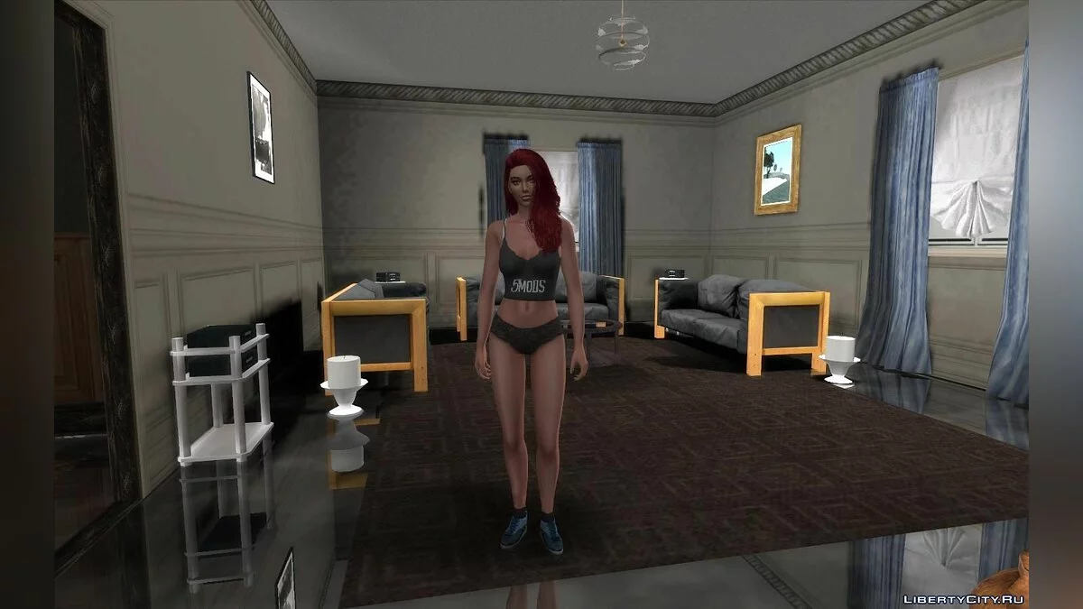 Lana aus Die Sims 4 / GTA San Andreas