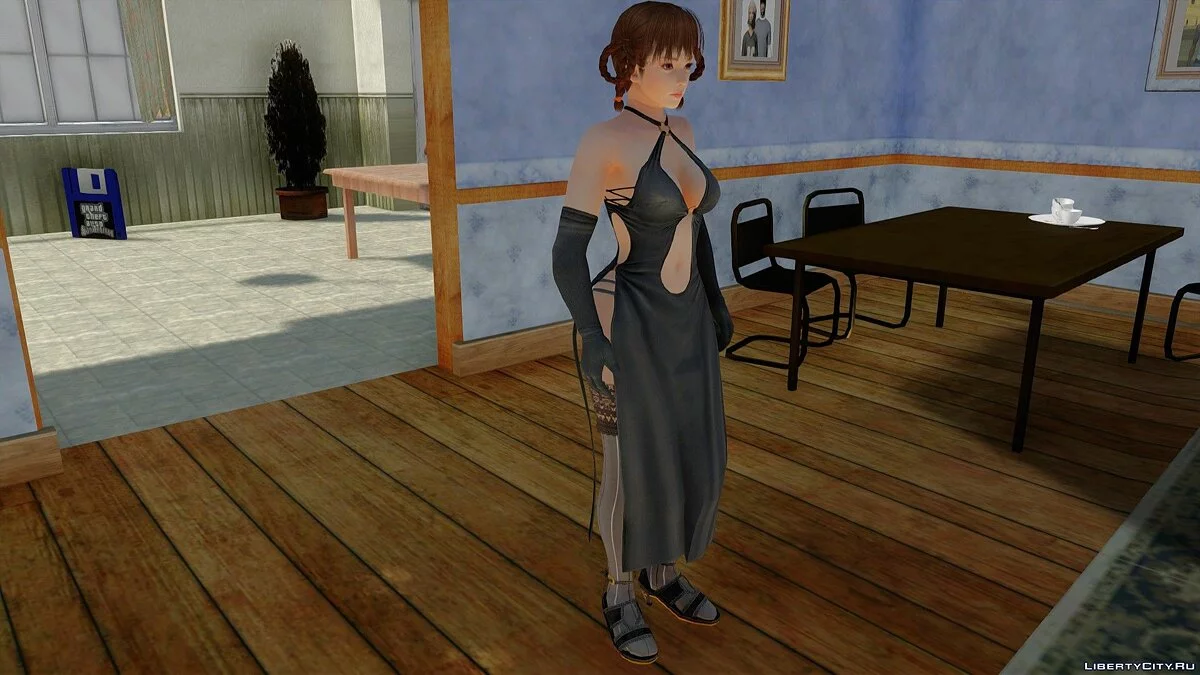 Leifang dalam Kostum Yin dan Yang / GTA San Andreas
