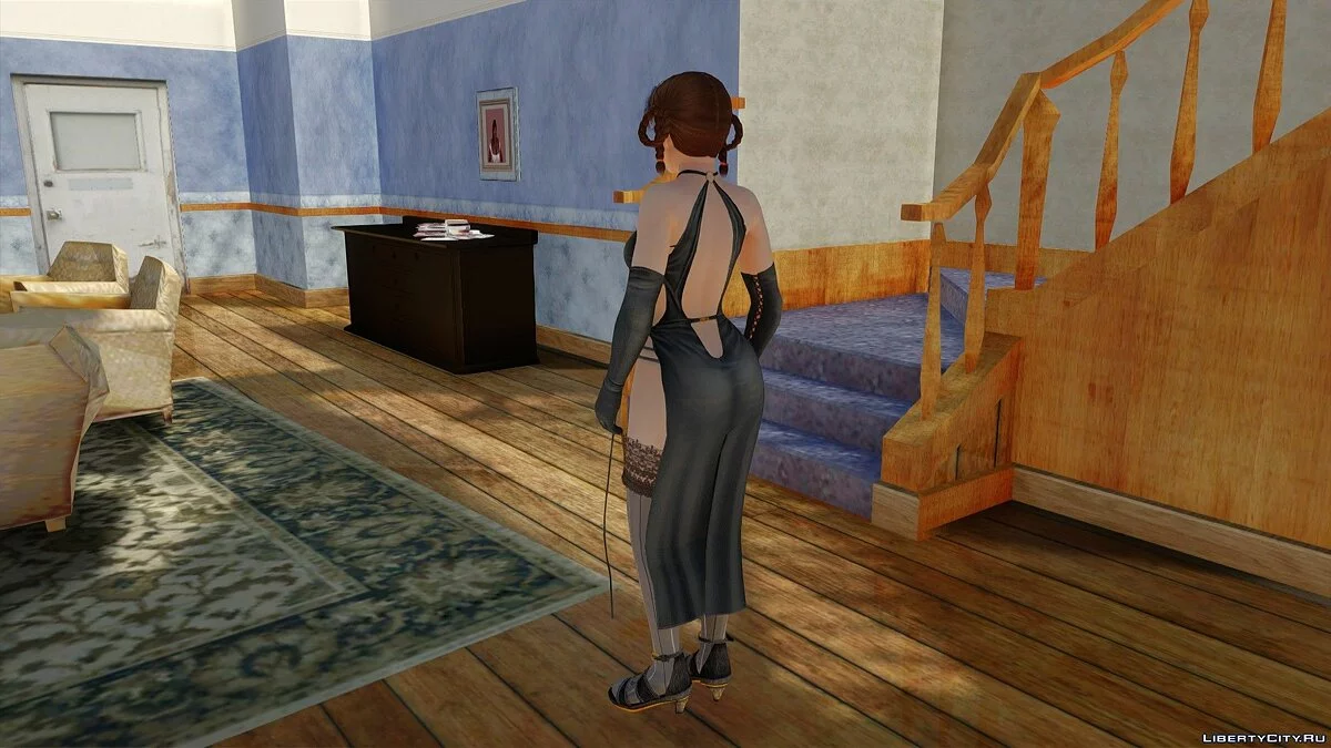 Leifang dalam Kostum Yin dan Yang / GTA San Andreas