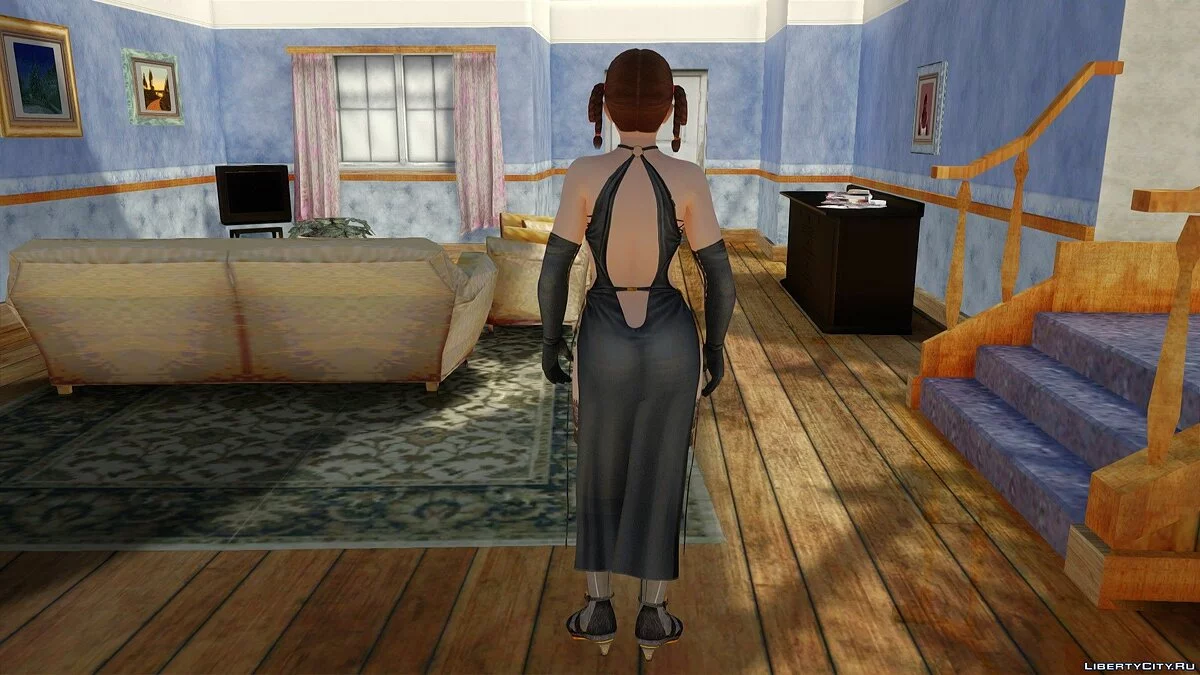 Leifang dalam Kostum Yin dan Yang / GTA San Andreas