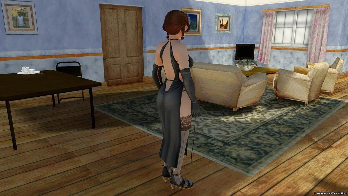 Leifang dalam Kostum Yin dan Yang / GTA San Andreas