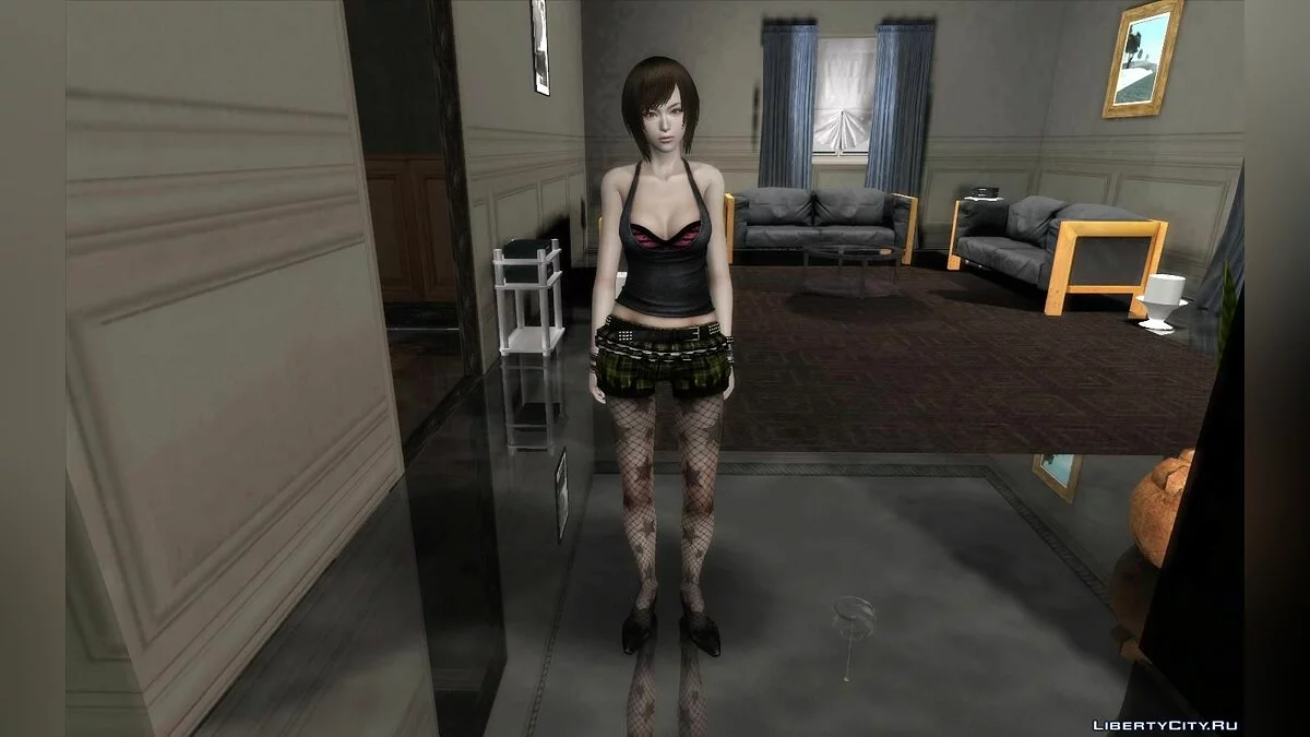 来自致命框架4的美咲 / GTA San Andreas
