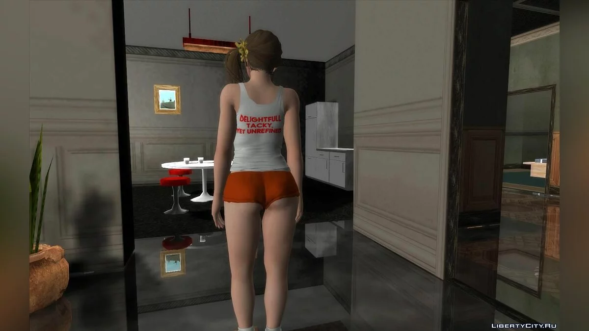 Misaki from Dead Or Alive / GTA San Andreas