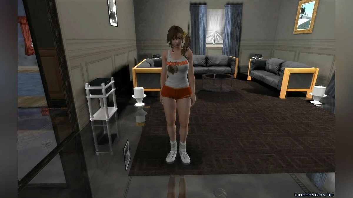 Misaki from Dead Or Alive / GTA San Andreas