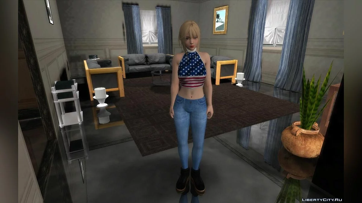 Misaki en ropa casual / GTA San Andreas