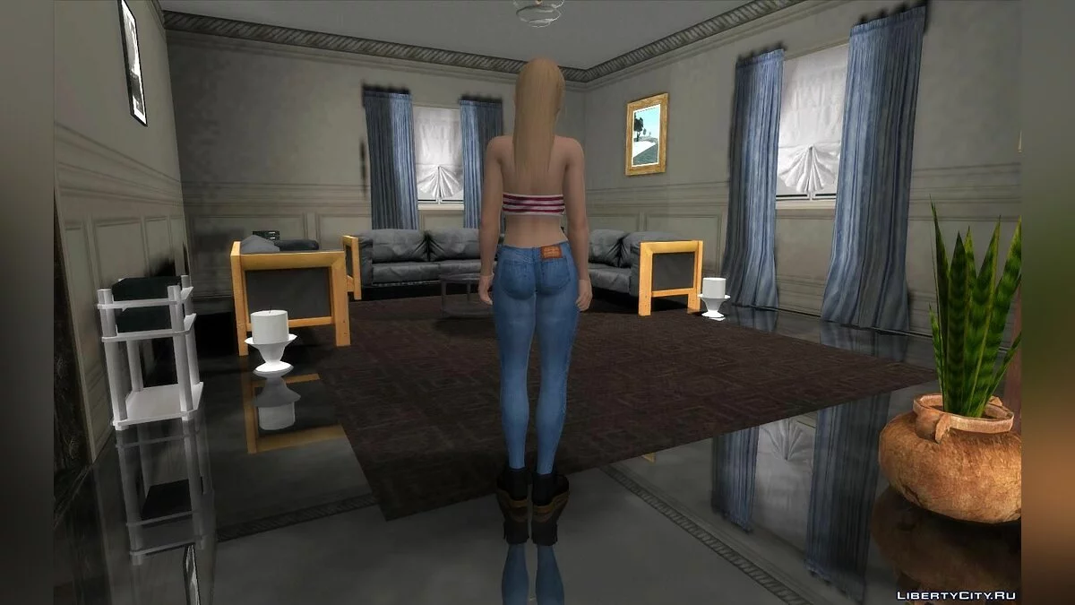 Misaki en ropa casual / GTA San Andreas