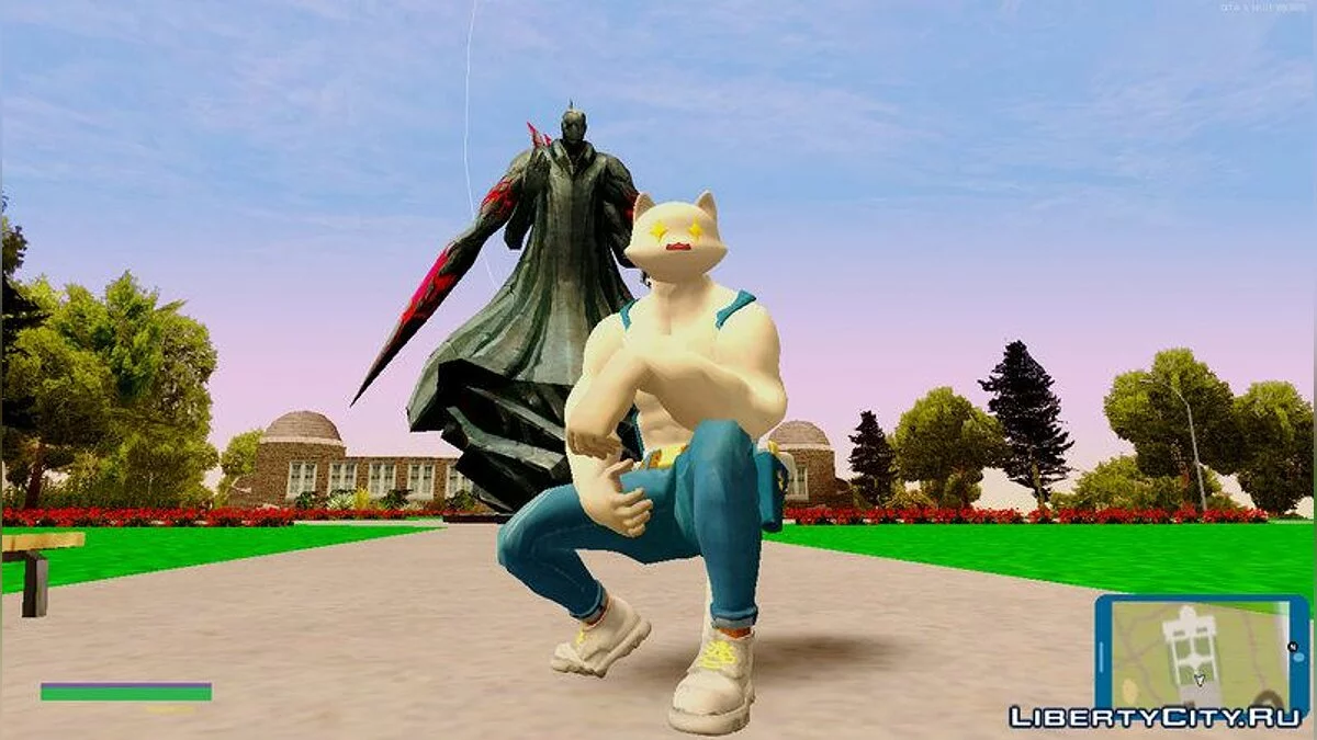 堡垒之夜的米斯特·喵斯克尔 / GTA San Andreas