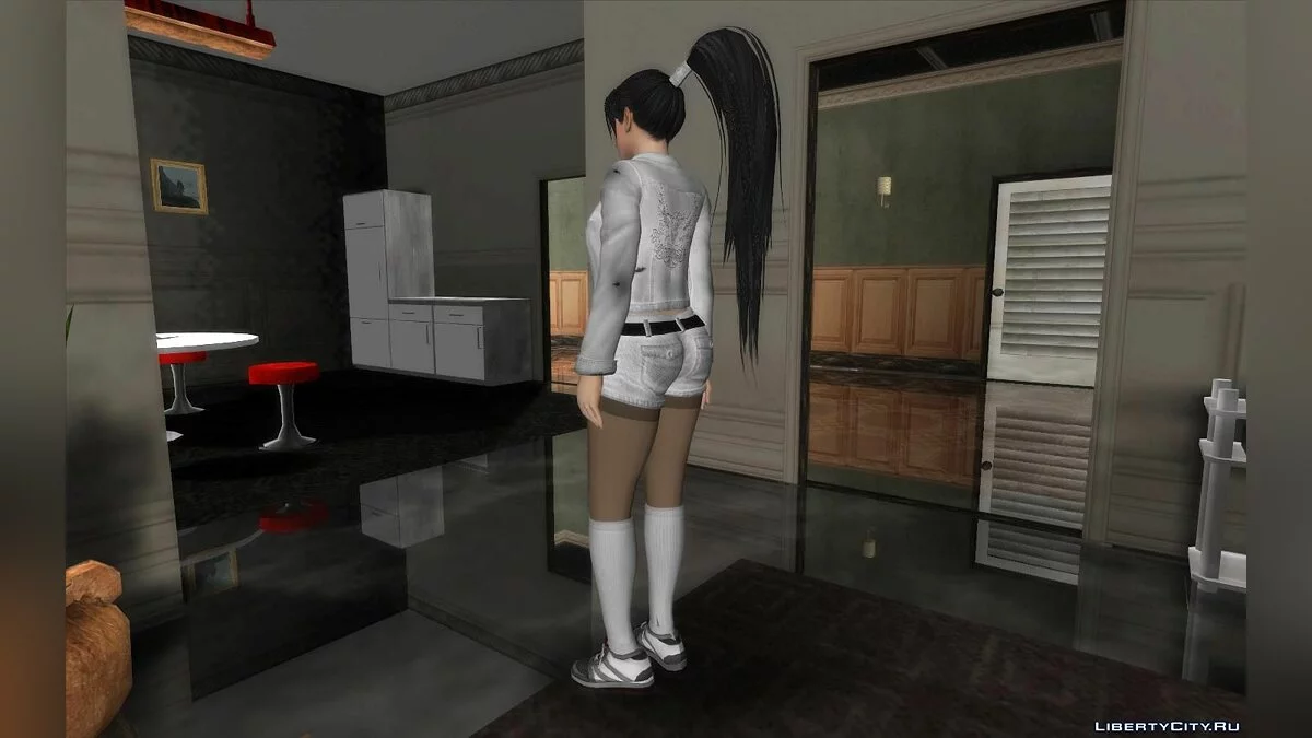 Momiji in Alltagskleidung aus dem Spiel Dead or Alive / GTA San Andreas