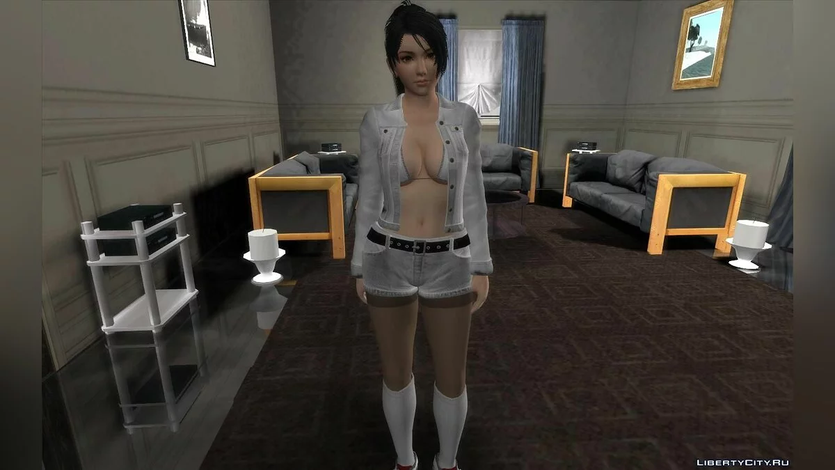 Momiji in Alltagskleidung aus dem Spiel Dead or Alive / GTA San Andreas