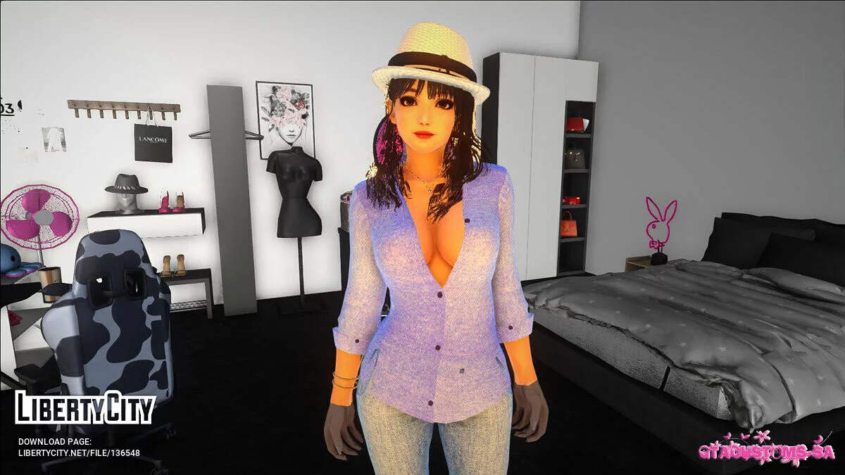 Naotora Li en tenue décontractée / GTA San Andreas