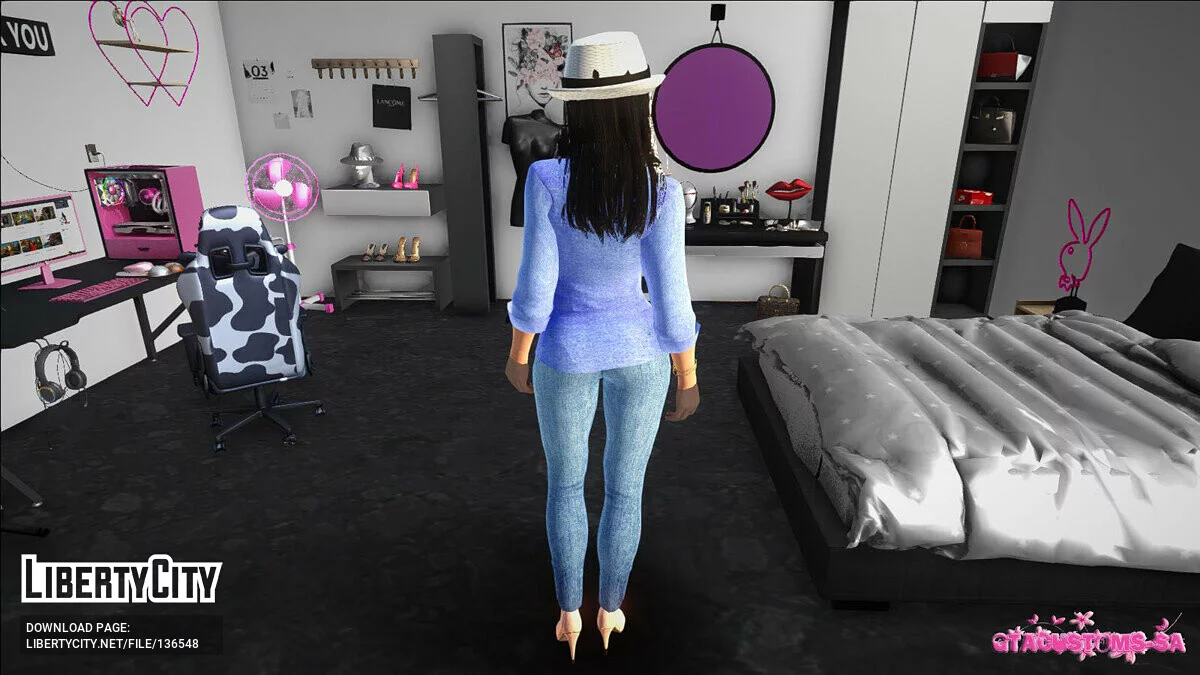 Naotora Li en tenue décontractée / GTA San Andreas