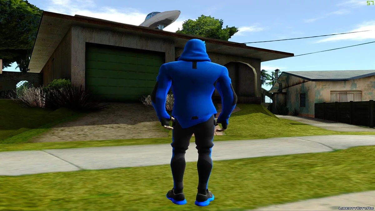 Ninja aus Fortnite / GTA San Andreas