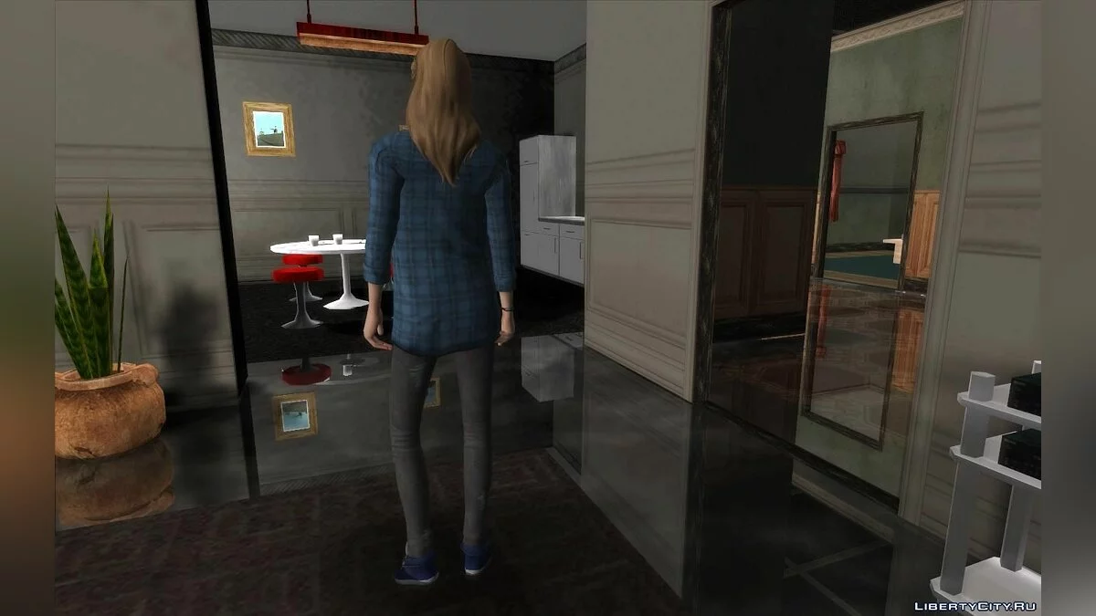 Rachel Amber do jogo Life Is Strange / GTA San Andreas
