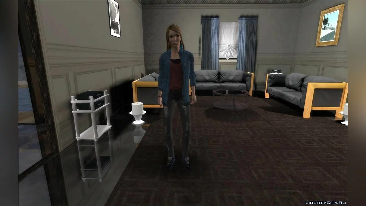 Rachel Amber do jogo Life Is Strange / GTA San Andreas