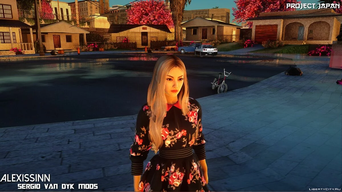 Reiko Kitagawa Dress - Project Japan / GTA San Andreas