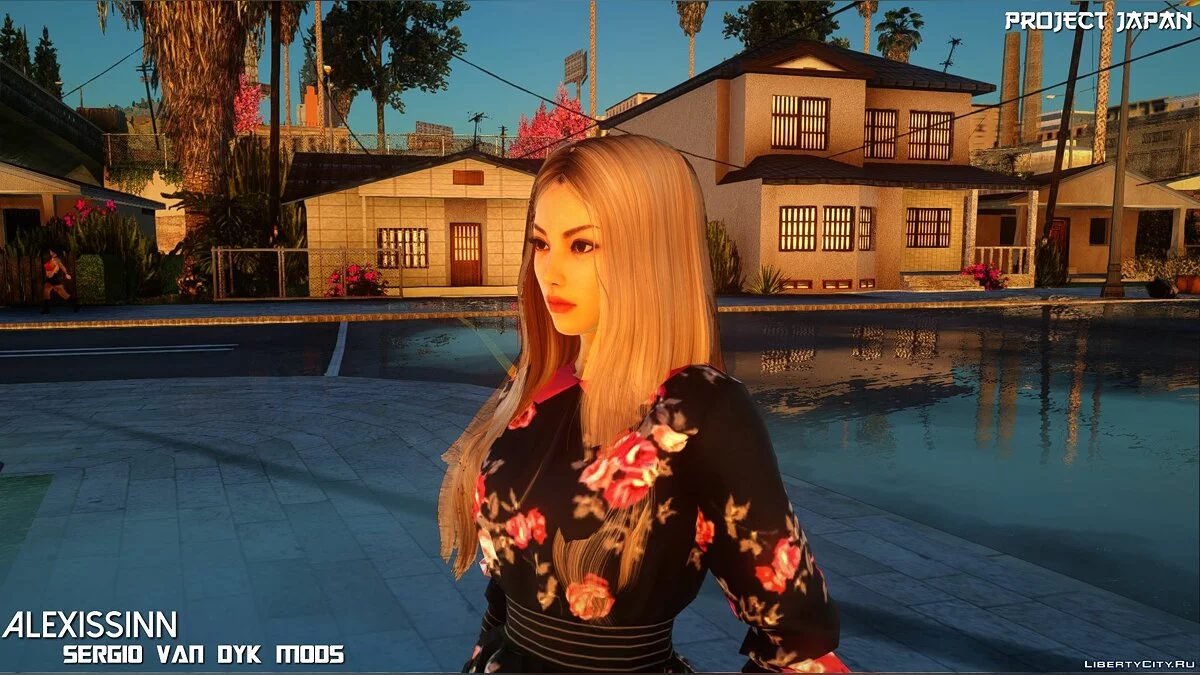 Reiko Kitagawa Dress - Project Japan / GTA San Andreas