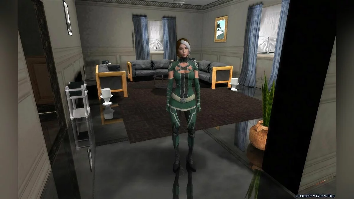 Rogue do jogo Deadpool / GTA San Andreas