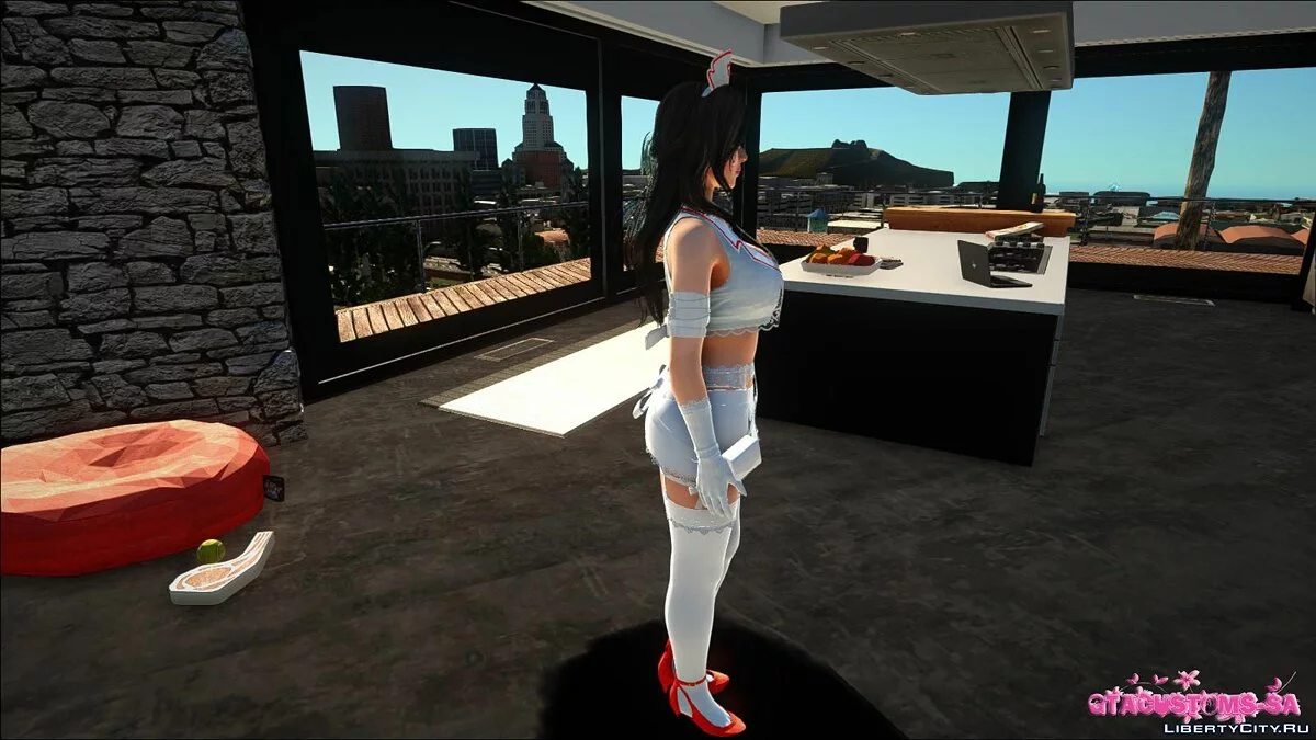 Sayuri en traje de doctor / GTA San Andreas