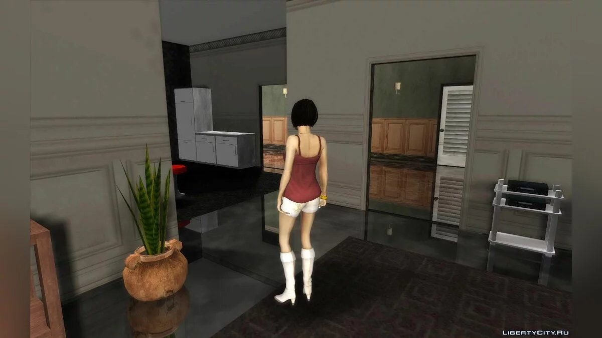 Sandra aus dem Spiel Sleeping Dogs / GTA San Andreas