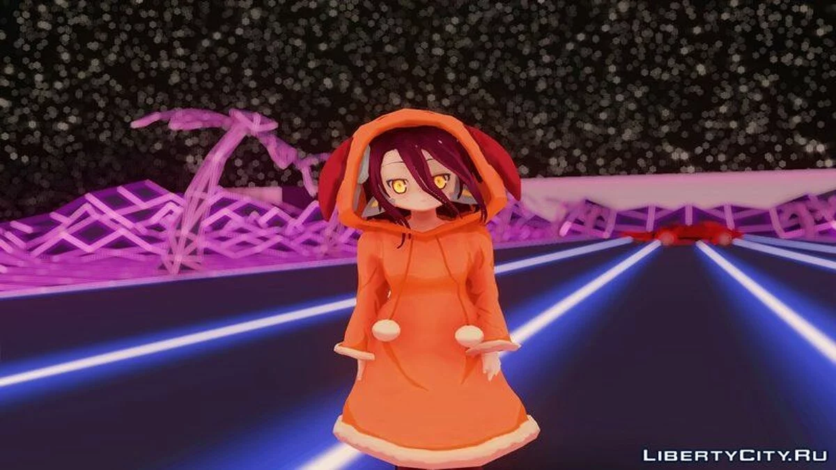 Schwi Dola aus dem Anime No Game No Life: Zero / GTA San Andreas