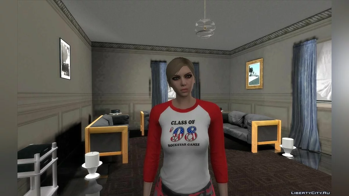 Skin de fille de GTA Online (DLC GunRunning) / GTA San Andreas