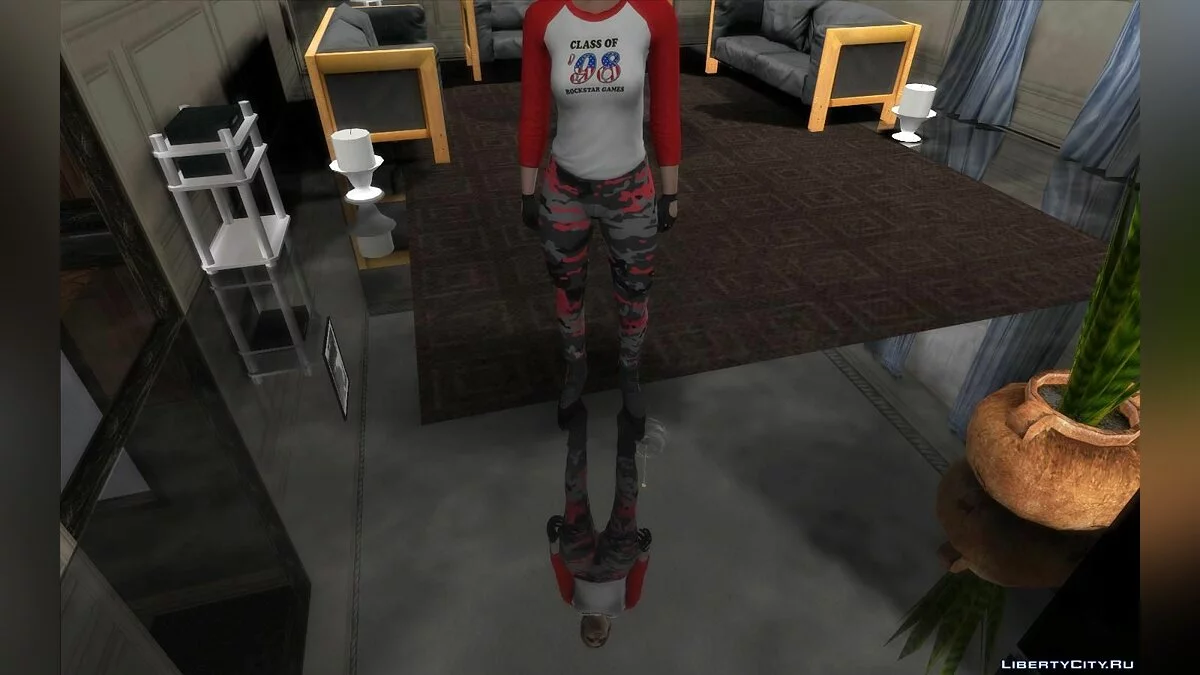 Skin de fille de GTA Online (DLC GunRunning) / GTA San Andreas