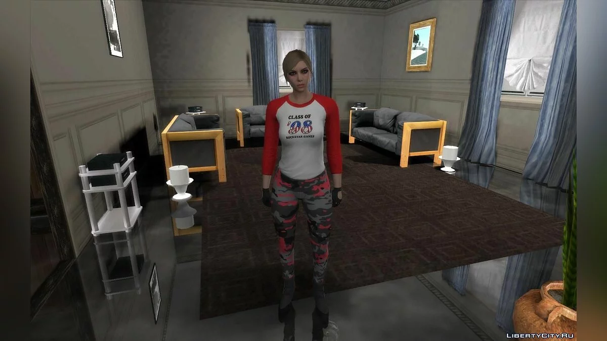 Skin de fille de GTA Online (DLC GunRunning) / GTA San Andreas