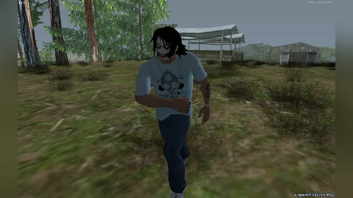 Substituição Completa do Jogador CJ Squall Leonhart V2 / GTA San Andreas