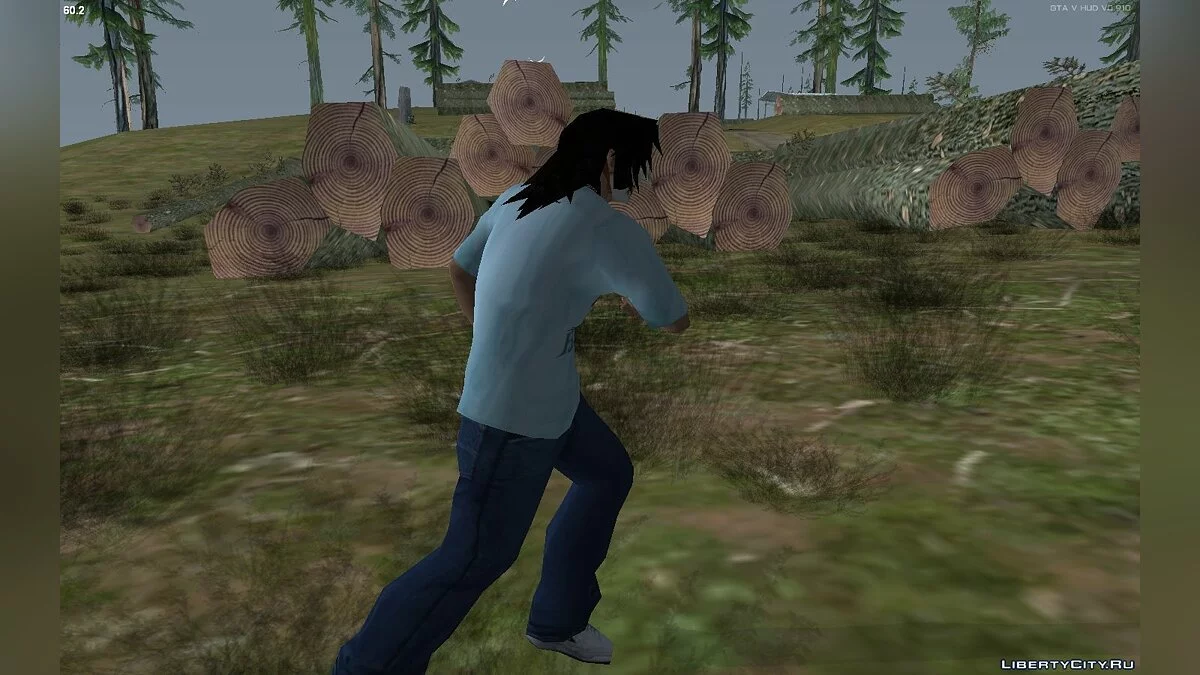 Substituição Completa do Jogador CJ Squall Leonhart V2 / GTA San Andreas