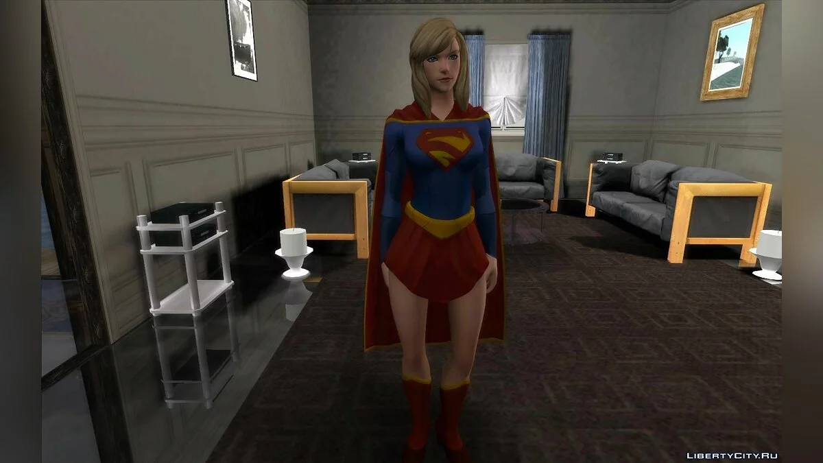Supergirl de DC Comics Legends / GTA San Andreas