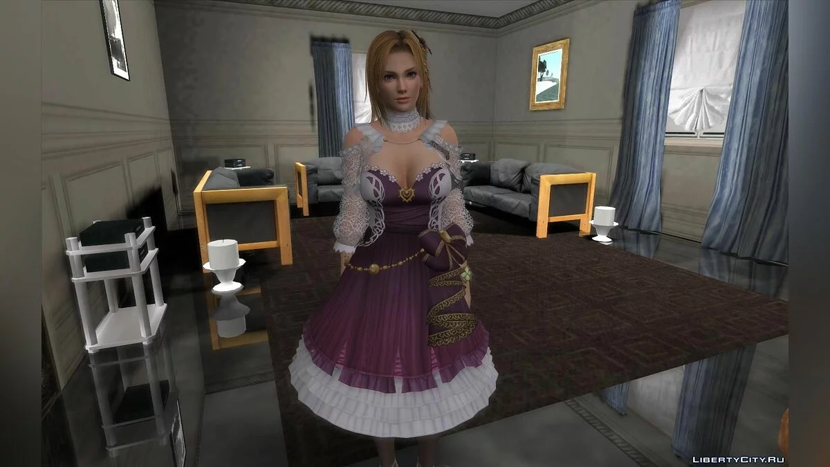 تينا ماش أب من لعبة Dead Or Alive 5 / جي تي إيه سان أندرياس