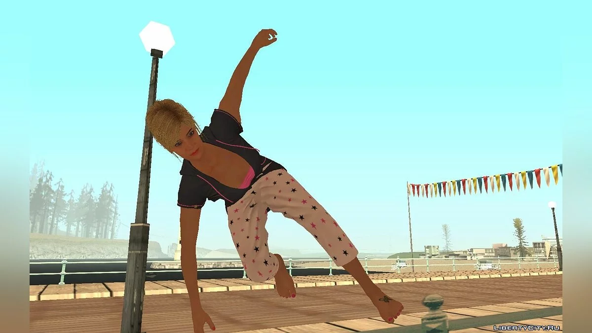 GTA 5中的特蕾西·德·圣塔 / GTA San Andreas