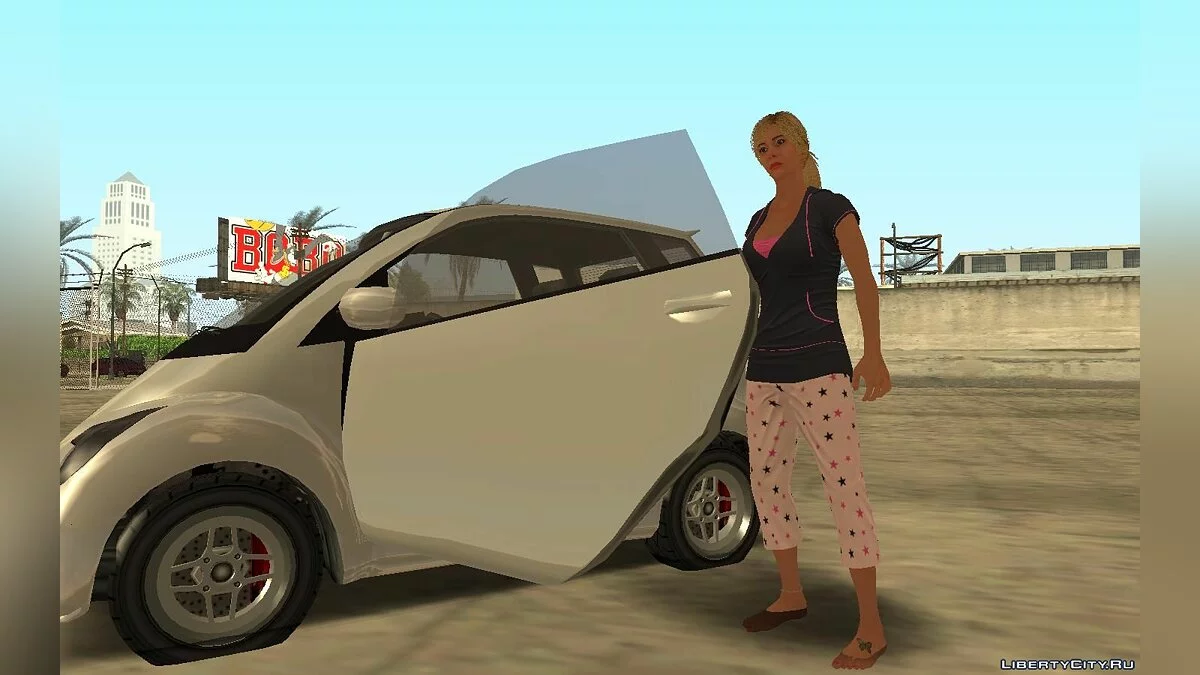 GTA 5中的特蕾西·德·圣塔 / GTA San Andreas
