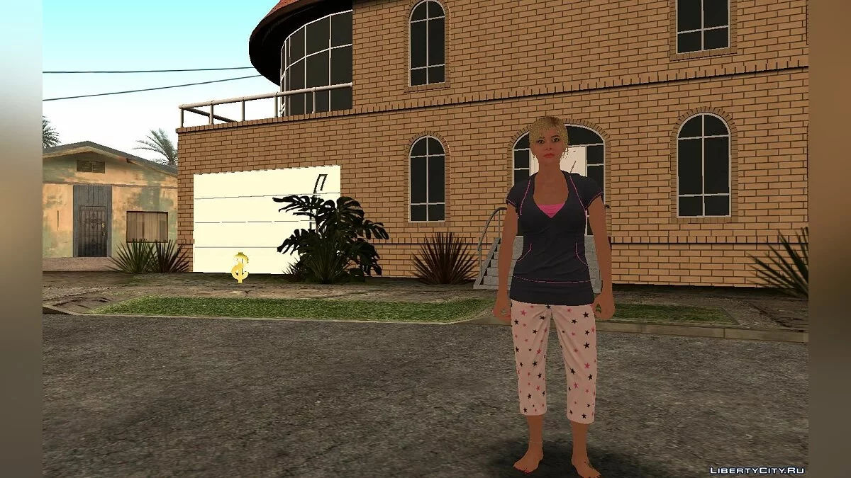GTA 5中的特蕾西·德·圣塔 / GTA San Andreas