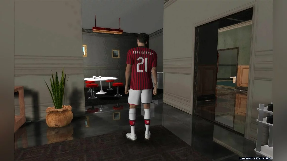 Zlatan Ibrahimović from Efootball PES 2020 / GTA San Andreas