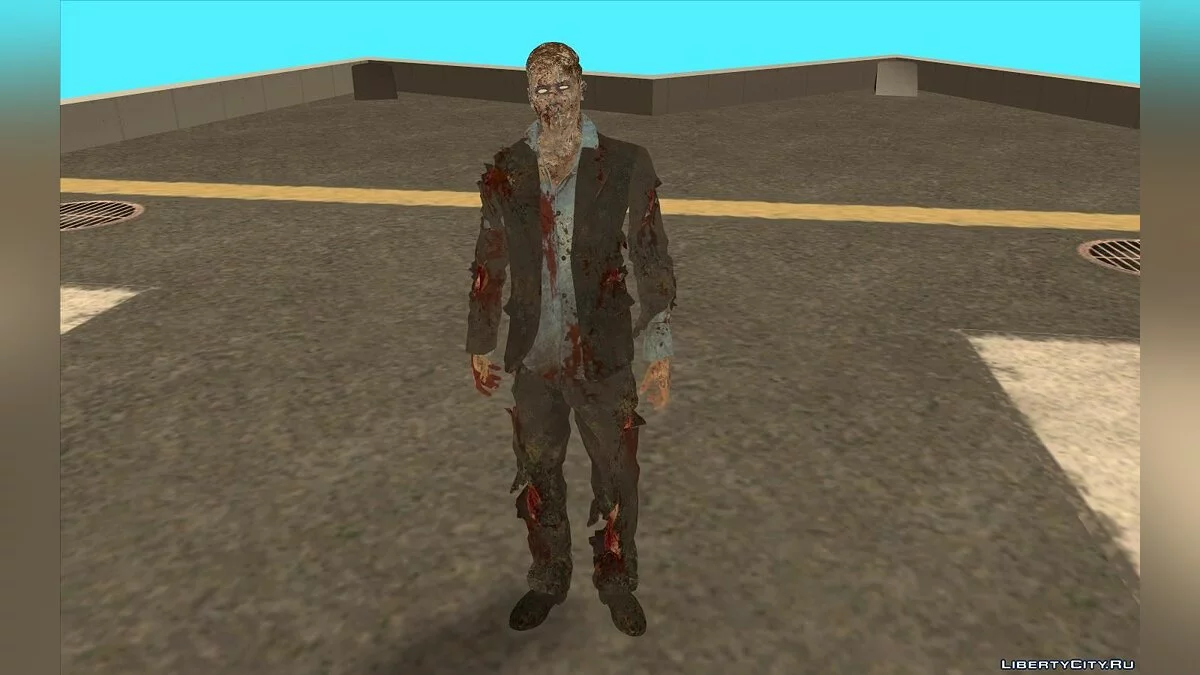 来自《使命召唤:黑色行动3》的僵尸 / GTA San Andreas