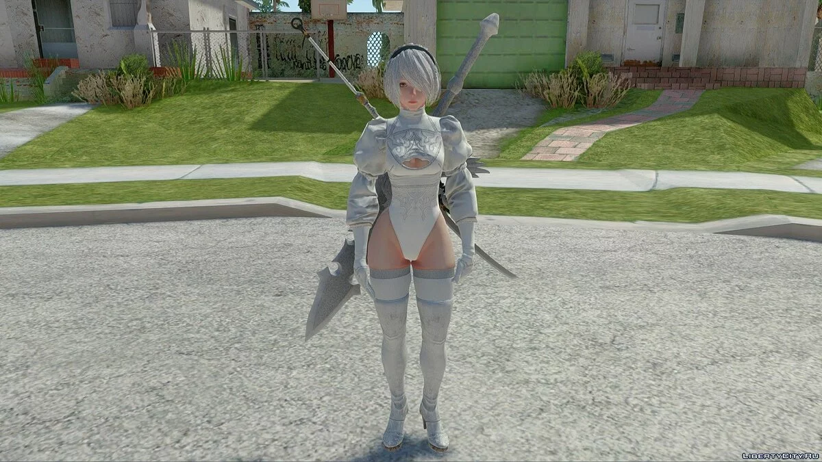 2B من SoulCalibur 6 / جي تي إيه سان أندرياس